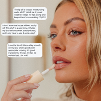 Lip Oil // Non-sticky Lip Gloss