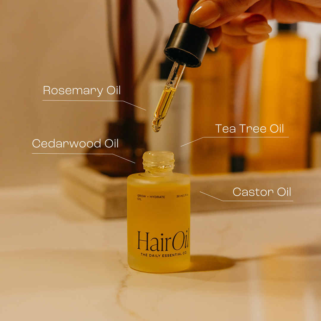 Hair Oil // Growth + Shine