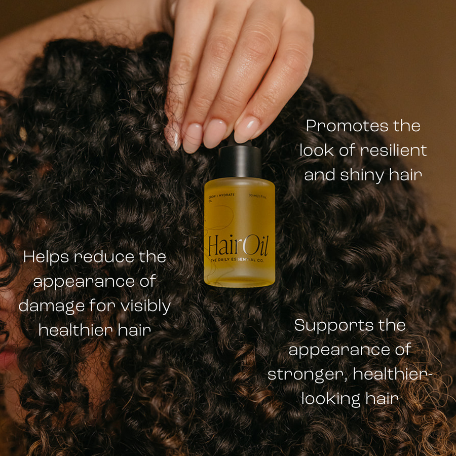 Hair Oil // Growth + Shine