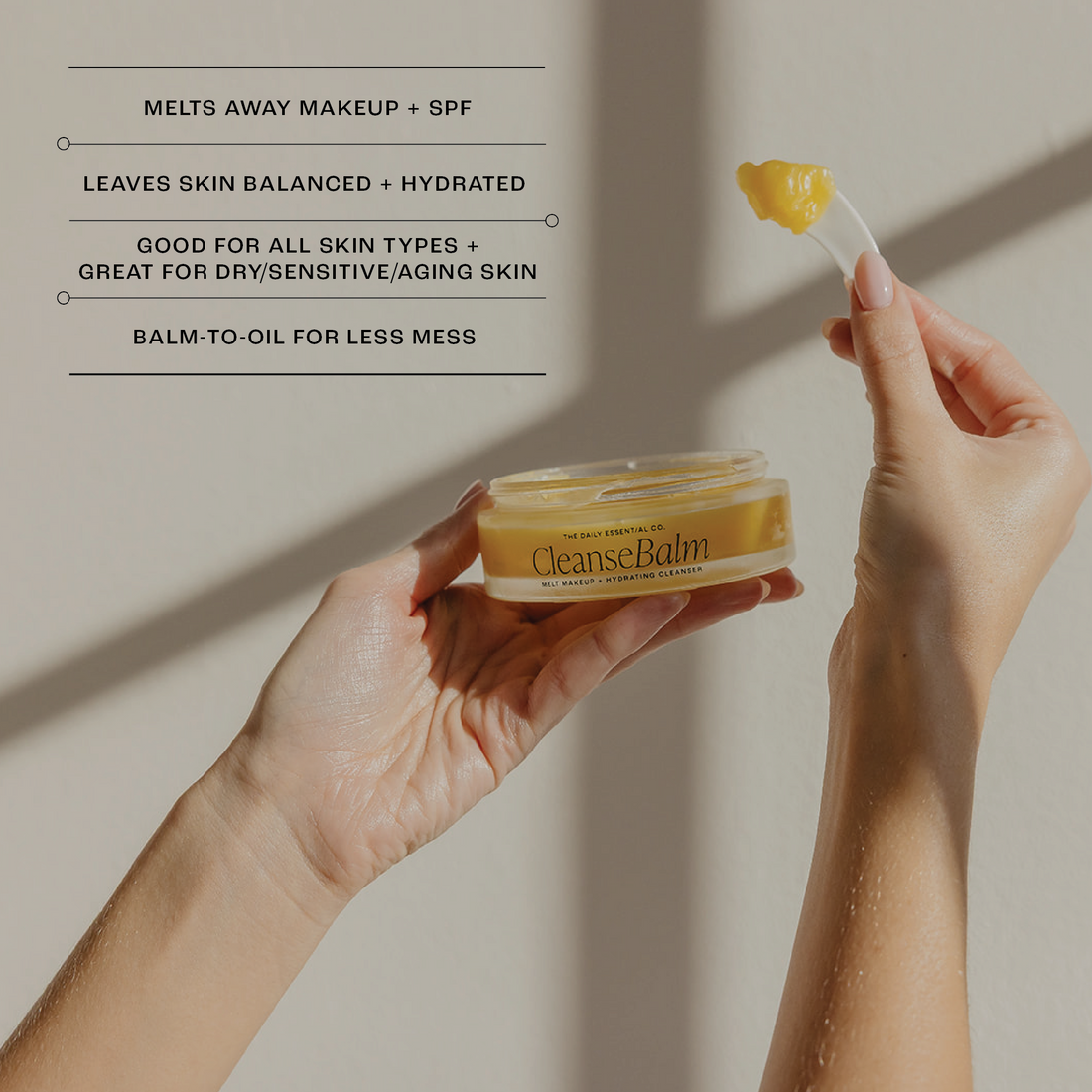 Cleanse Balm // Melt Makeup + Hydrating Cleanser