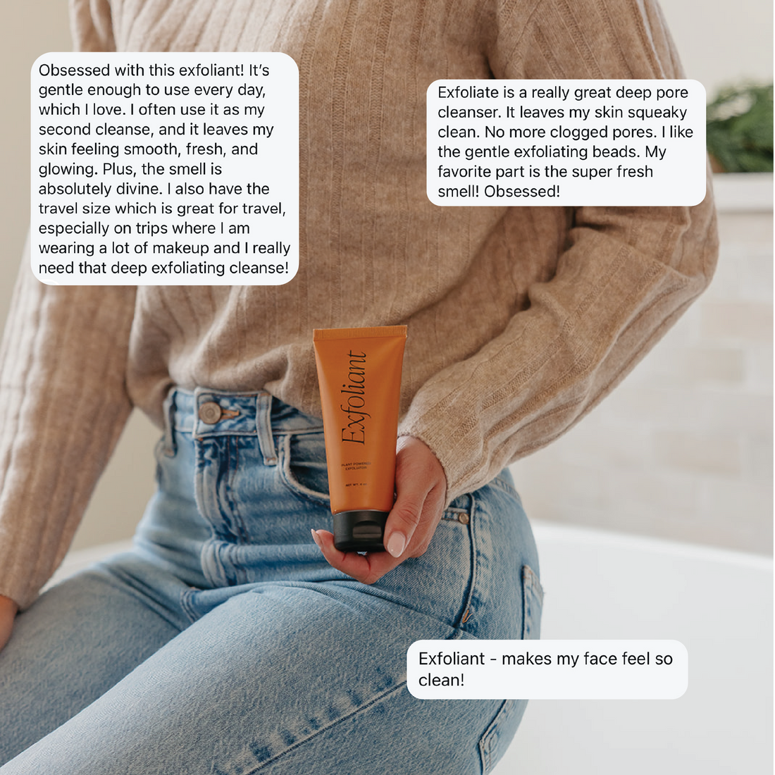 Exfoliant // Face + Body Exfoliator