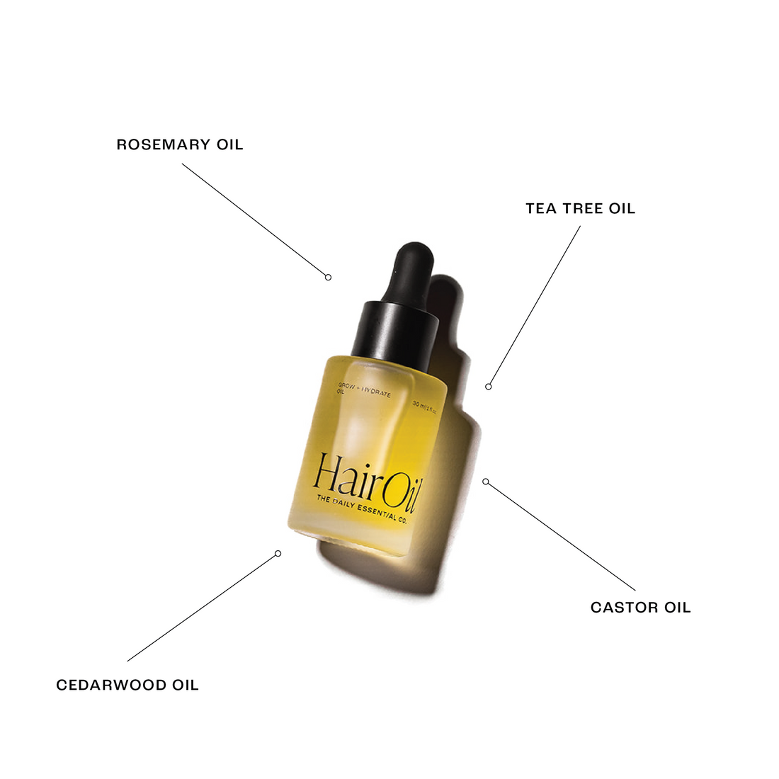 Hair Oil // Growth + Shine – The Daily Essential Co. Hair Oil // Growth + Shine – The Daily Essential Co.